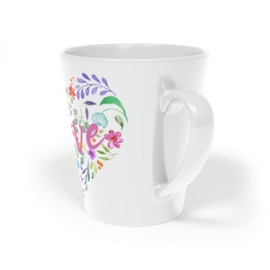 Love Latte Mug, 12oz imagem 4