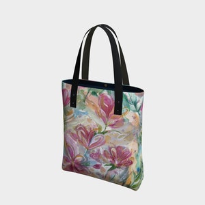 Floral Urban Tote Bag image 1