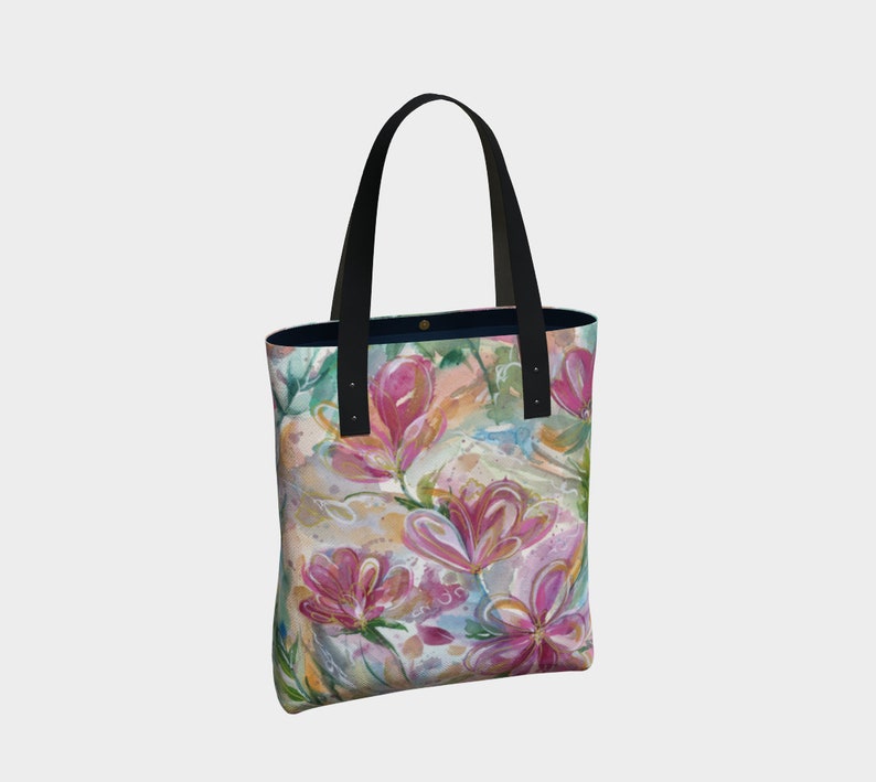 Floral Urban Tote Bag image 2