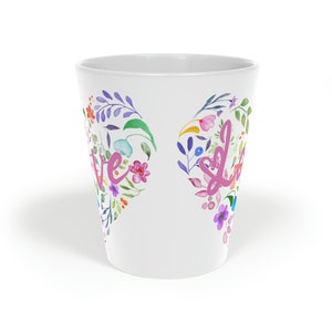 Love Latte Mug, 12oz imagem 2