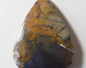 Cabochon Agate Dendrite