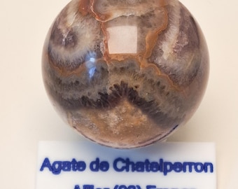 Esfera de ágata Chatelperron