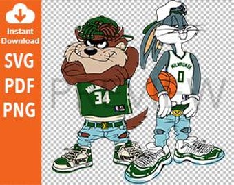 Milwaukee Basketball Fans - Digital art download svg, png, pdf