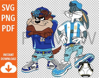 Argentina Futbol Fans- Digital art download svg, pdf, 300 dpi png