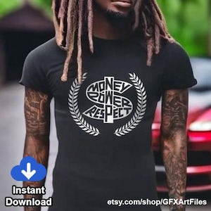 Dinero, Poder, Respeto, Signo del dólar, Símbolo del dinero (Descarga de arte digital svg, pdf, png de 300 ppp)