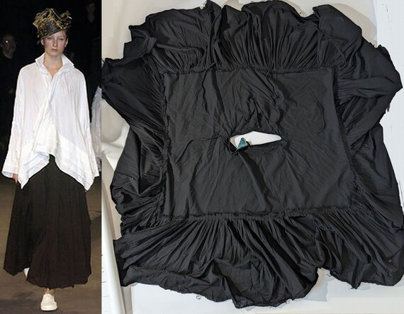 Junya Watanabe Comme Des Garçons 2002 Skirt Long Maxi Black Used 