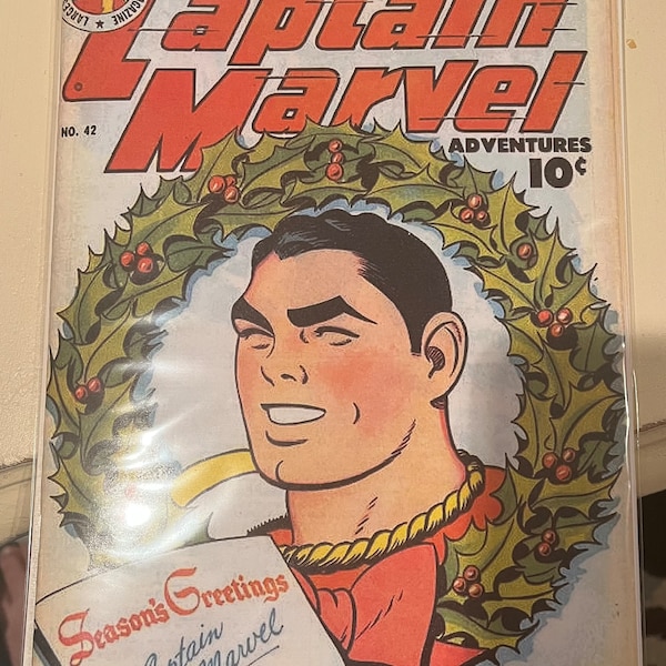 Captain Marvel Adventures #42 Holiday Issue Photo-Copy Comic