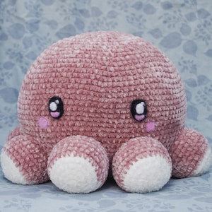 PATTERN ONLY** Giant Crochet Velvet Octopus Pattern