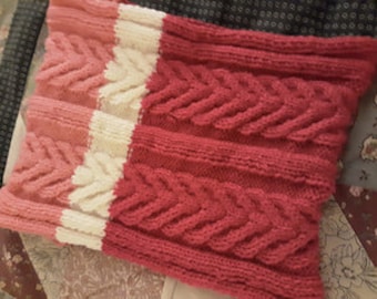 The Pink Fin Cowl KNITTING PATTERN