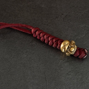 Super Mario Gold Paracord Lanyard