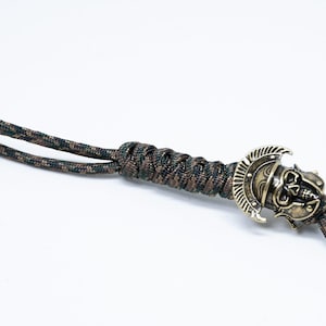 Roman Skeleton Warrior Paracord Lanyard