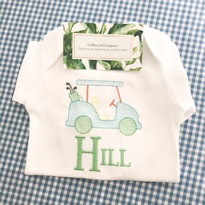 Tenue de golf, chemise de golf, tenue de golf pour petit garçon, tenue de golf pour bébé, tenue de golf pour bébé, tenue de voiturette de golf, tenue de golf, tenue de golf pour fille