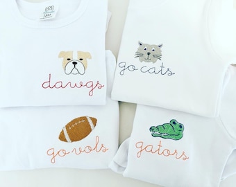 Child’s college onesie outfit or shirt, collegiate shirt,  shirt, little boy colleg outfit, college baby outfit, baby sports