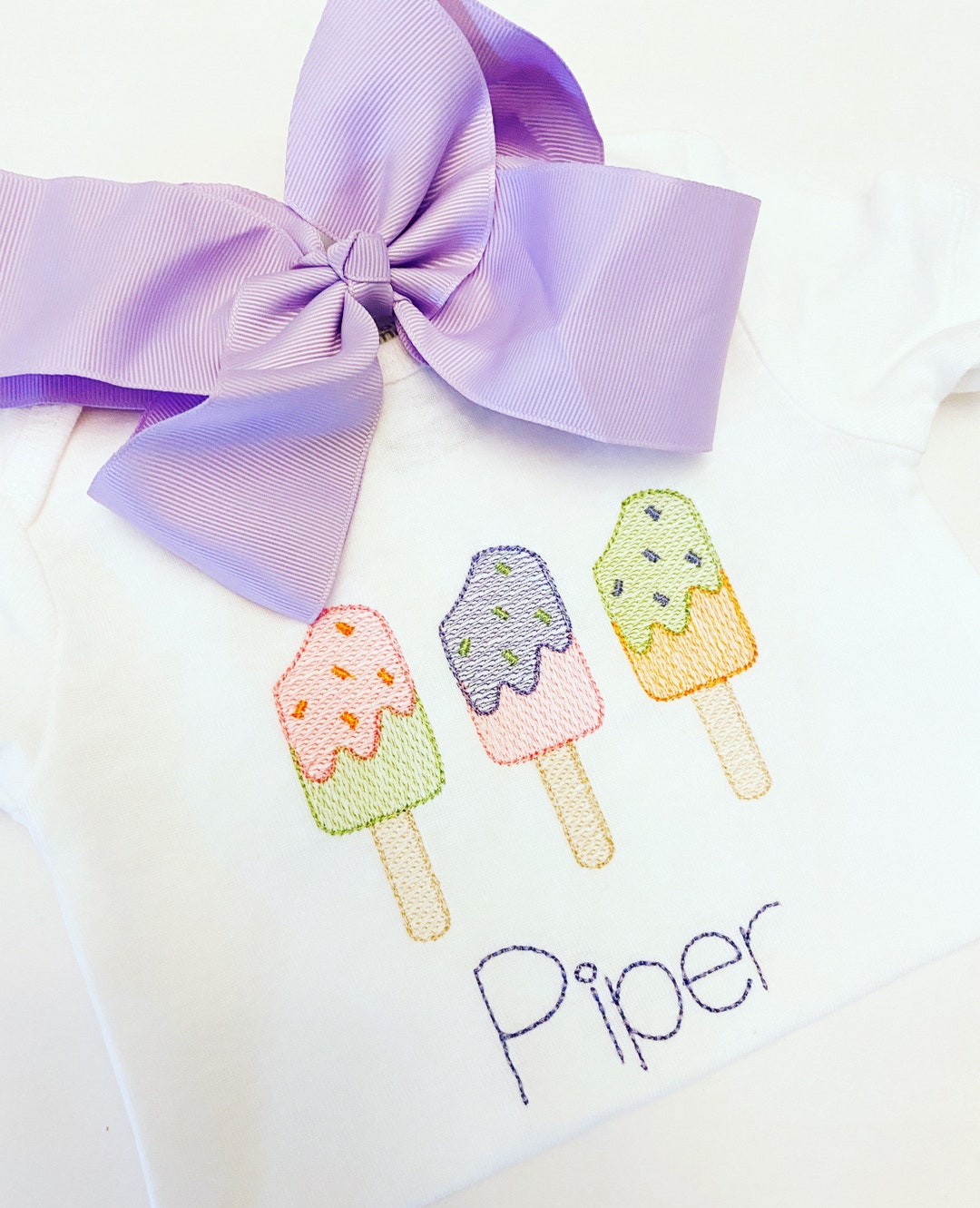 Popsicle Pattern Baby T-Shirt main image 1