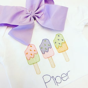 Popsicle Shirt, Popsicle outfit, little kids popsicle outfit, popsicle babysuit baby outfit, baby popsicle bodysuit shirt, summer outfit