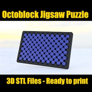 Octoblock Jigsaw Puzzle - Digital STL Files