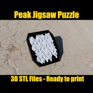 Peak Jigsaw Puzzle - Digital STL Files