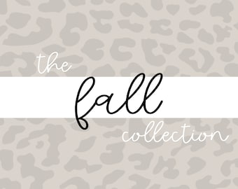 De herfst collectie: afdrukbare planner stickers voor val met Rae Dunn geïnspireerd stickers voor de Cricut