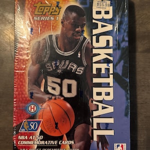 Caja de pasatiempo sellada de fábrica de Topps Basketball 1996-1997 Serie 1 Kobe Bryant Rookie