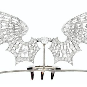 Victorian American Diamond Tiaras, 9.78ct Diamond Silver Purity 92.5 ,Handmade Tiaras/Crown