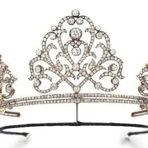 Victorian Tiaras, silver purity 92.5 ,Handmade Tiaras/Crown Wedding Tiaras Beautiful Tiaras/Crown