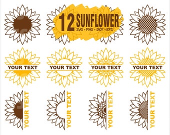 Download Free Svg Half Sun Flower File For Cricut - King SVG 500 ...