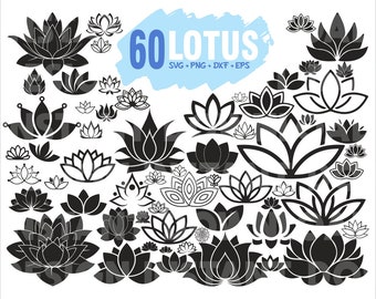 Download Lotus Flower Svg Etsy PSD Mockup Templates