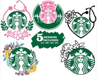 Download Starbucks Svg Files Etsy PSD Mockup Templates