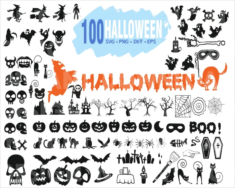 Download 100 Halloween Svg Bundle Halloween Witch Svg File Etsy