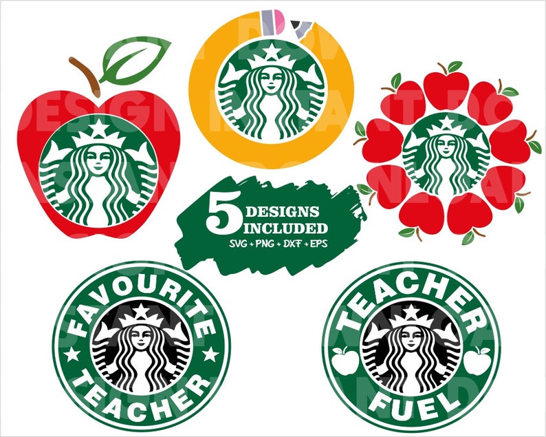 Download Starbucks Teacher SvgTeacher Fuel SvgStarbucks Svg | Etsy