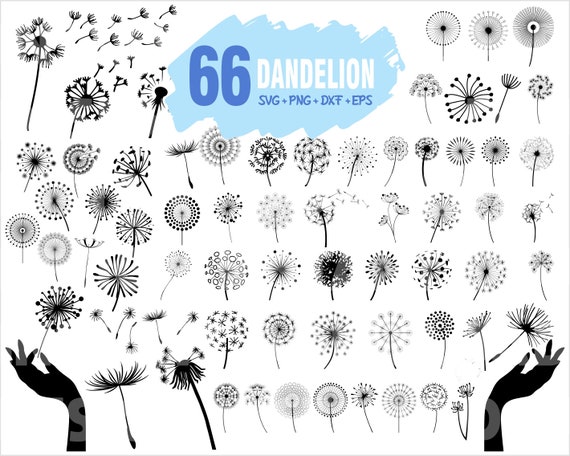 Download Dandelion Svg Bundle Cut Files Flower Cricut Files Summer Etsy 3D SVG Files Ideas | SVG, Paper Crafts, SVG File