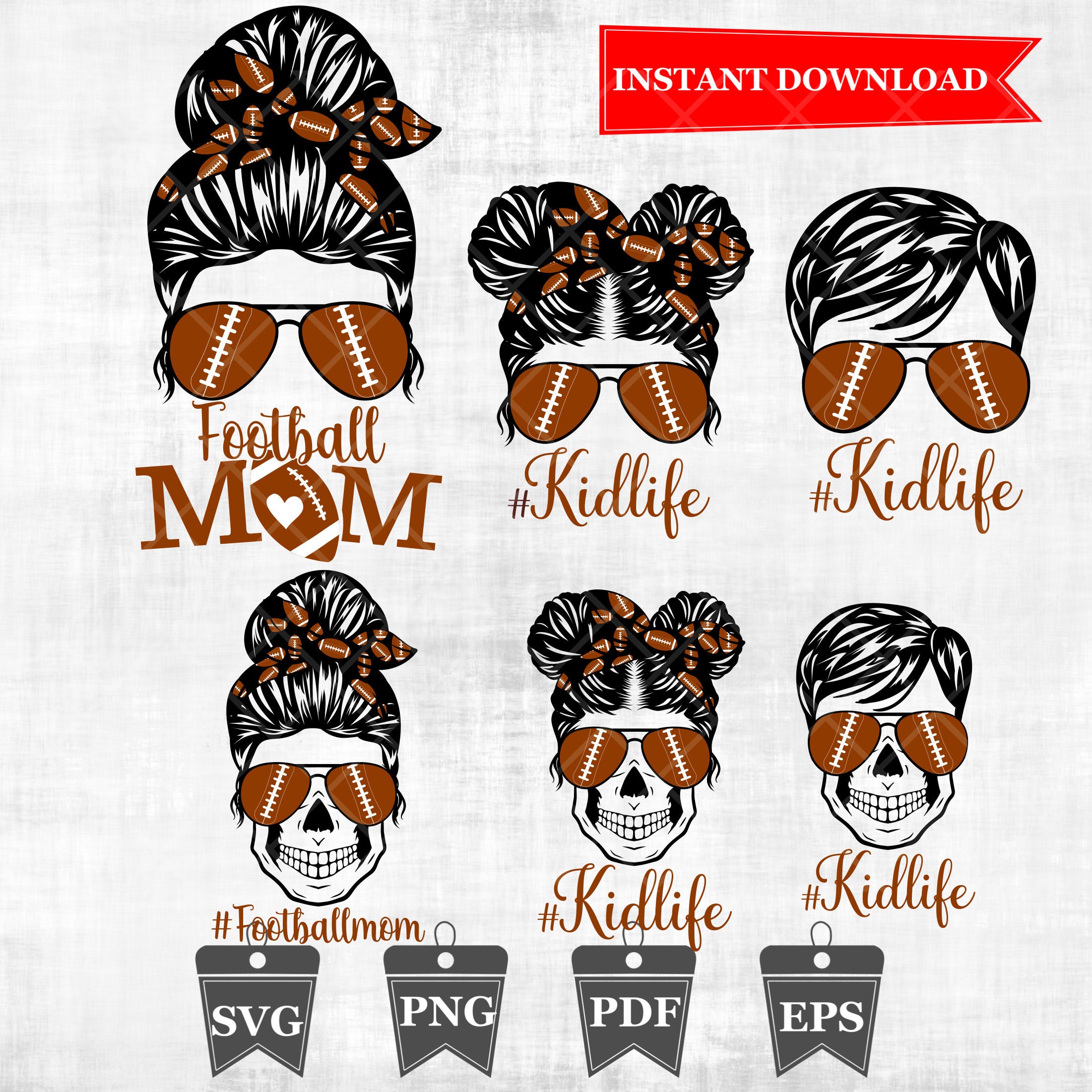 213 Soccer Mom Messy Bun SVG Cut Files Free Download Free SVG Cut 
