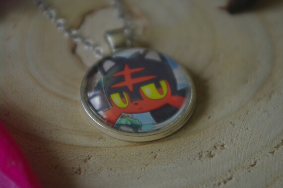 Pokemon 725 Flamiaou Pokemon Fire Type 7th Generation Starter Etsy