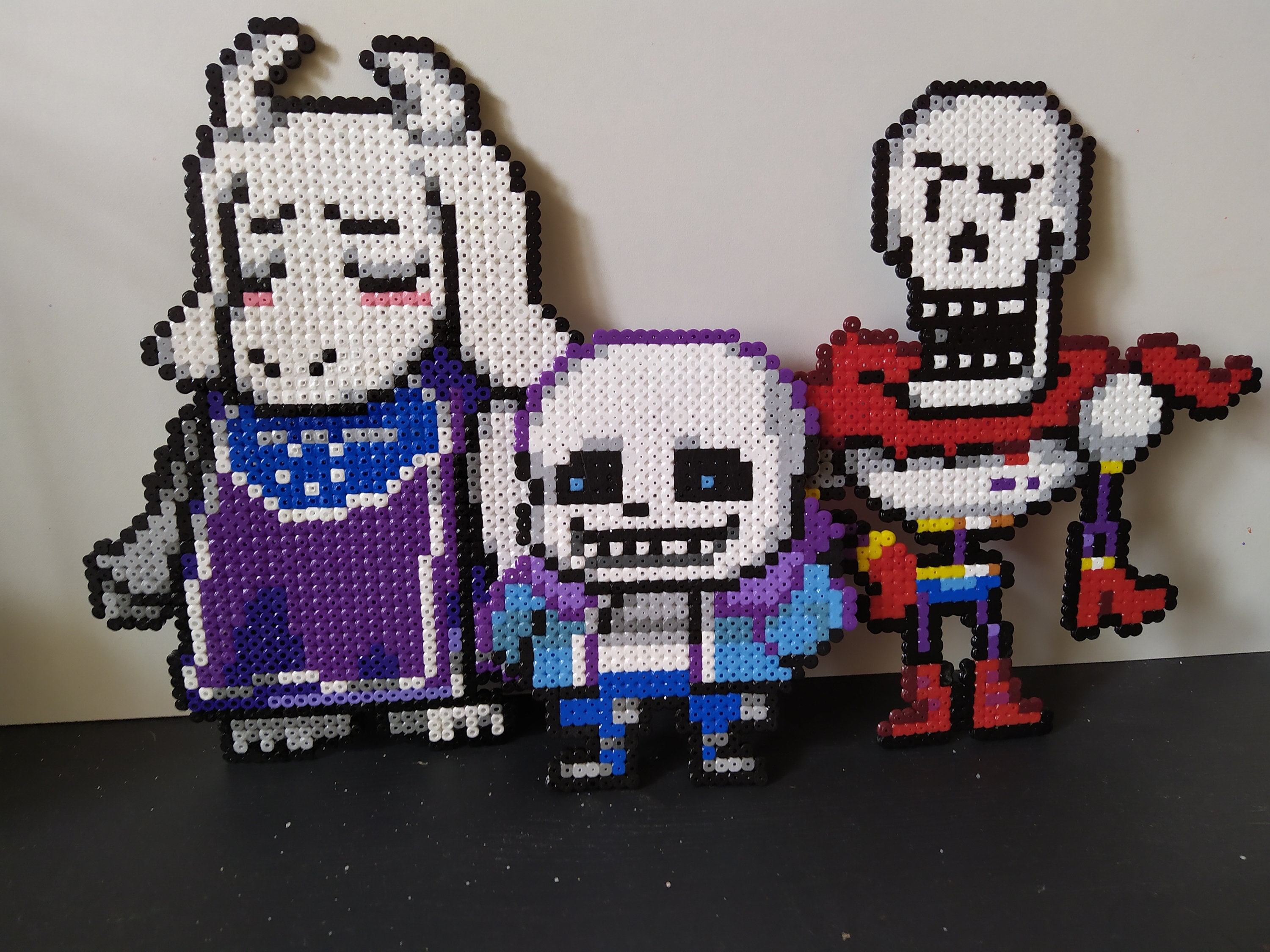 here have some cursed tall Sans and short Paps (pixel art in Minecraft, by  me) can't find the original image i copied the sprites from :( : r/Undertale