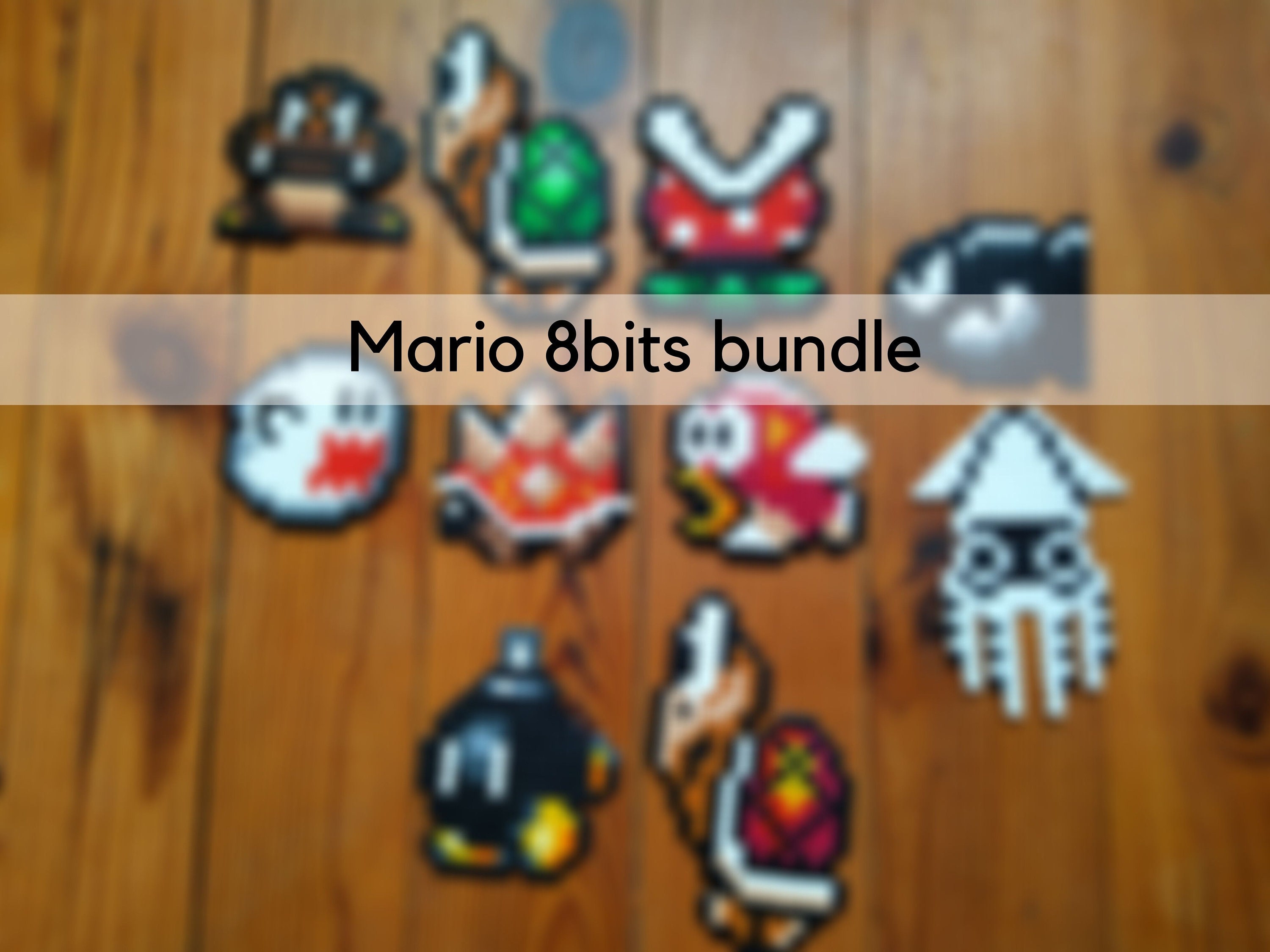Wall Decoration - Mario 8-bit Monster | Sprite From the