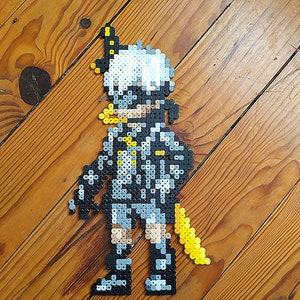 Wall decoration - 9S Nier Automata | Sprite from | video games pixel art / Perler beads