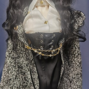 Fashionable 1/3 Bjd Doll Clothes for Bjd Girl Boy Doll - Male and Female Doll Clothing Set