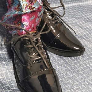 BJD Shoes Miniature Doll Shoes for Boy Doll Accessories,Leather Shoes for Uncle Doll