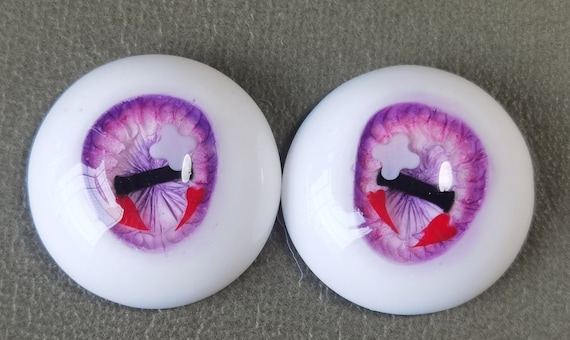 Realistic Doll Eyes,Bjd Resin Eyes,Cartoon Animetic Eye for 1/3 DD Bjd Anime Style Dolls,22mm Toy Eyes