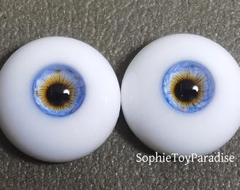 Realistic Doll Eyes/Safety Eyes/ Blue Eyes/Toy Eyes/Toy Eyes/Resin Eyes for Dolls,Bjd Eyes 12mm,14mm,16mm,18mm