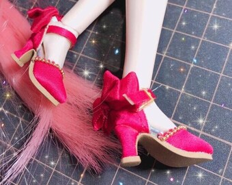 Fashion High Heel Doll Shoes Outfit for OB24 Doll Accessories