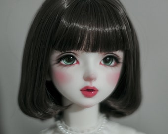 9 Colors Cute Short Doll Wig 1/3 1/4 1/6 BJD Wig 6-7'',7-8'',8-9'',9-10'' Doll Hair for BJD Doll
