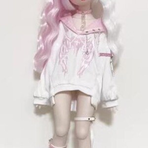 1/6 1/4 Bjd Kleidung Tops, Mode Puppenkleidung Bjd Outfits für Kugelgelenkpuppen Bild 1
