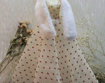 Custom Doll Clothes Champagne Doll Dress 1/3 1/4 1/6 Bjd Clothes Outfits for Ball Jointed Dolls