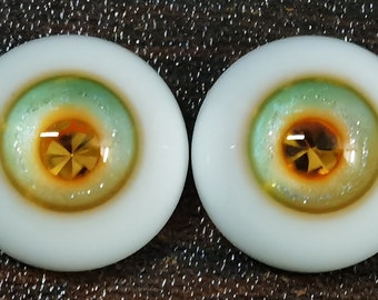リアルな樹脂製ドールアイ、小さな虹彩のBJDアイ（12 mm-18 mm