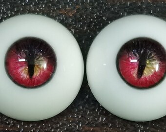 Realistic Eyes Handmade Doll Eyes Safety Eyes for 1/3 1/4 1/6 Bjd Doll Accesories,Crafe Eyes Toy Eyes 18mm  16mm 14mm 12mm Bjd Eyes