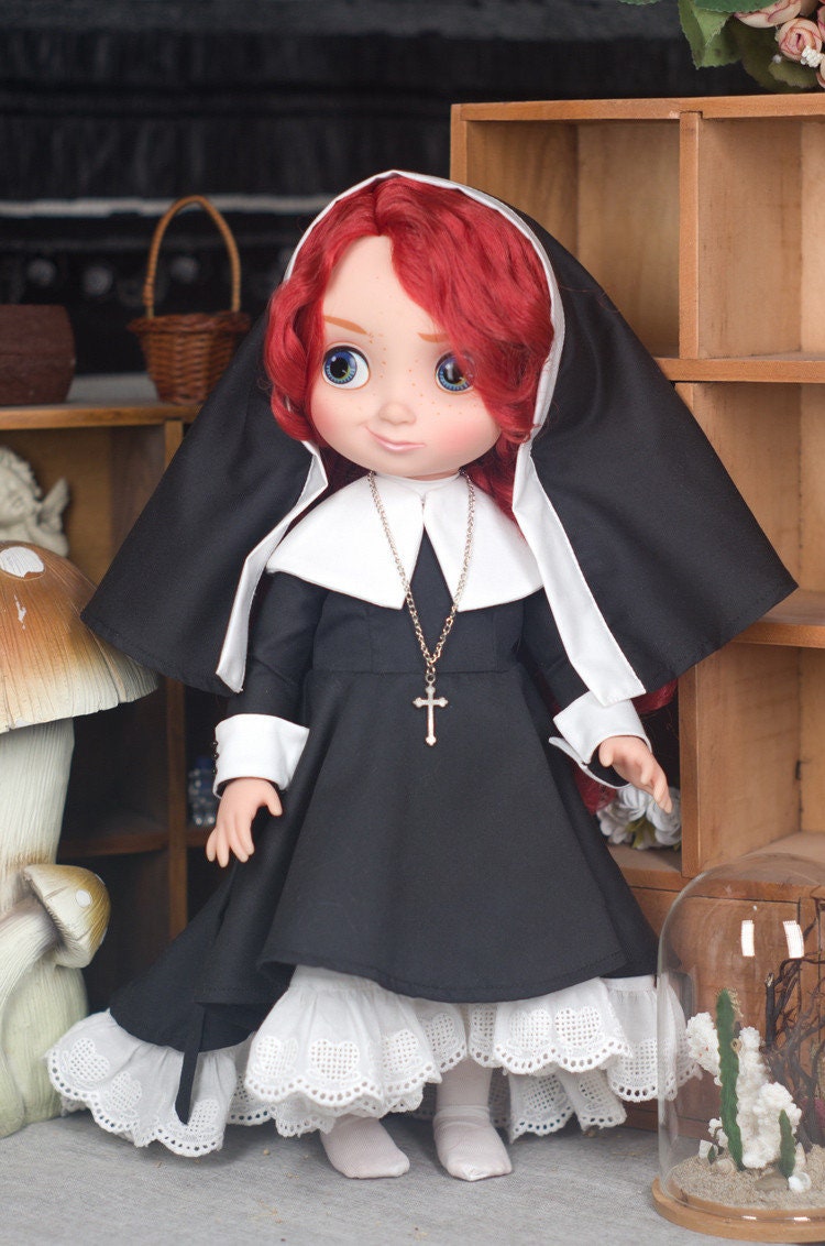 Cosplay Doll Clothes Nun Doll Clothing 1/3 1/4 1/6 BJD Clothes for  Yosd/msd/mdd/sd10 Girl/smart Doll Accessories,doll Outfits -  Israel