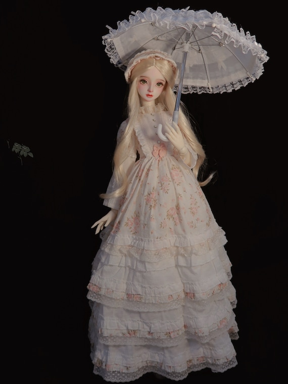 Fashion Doll Clothes Floral Dress 1/3 1/4 1/6 Bjd Clothes for BJD Doll,Fashion Doll Clothing