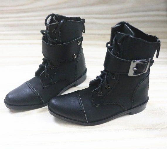 1/3 BJD Shoes Fashion Doll Shoes for Bjd Boy Doll Accessories,Leather Doll Boot BJD Boots(Inner Size 8*3cm)