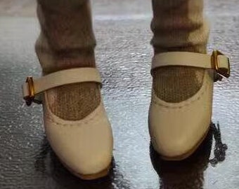 Doll Shoes 1/6 1/4 1/3 BJD Shoes for BJD Doll Accessories,Miniature Leather Doll Boots